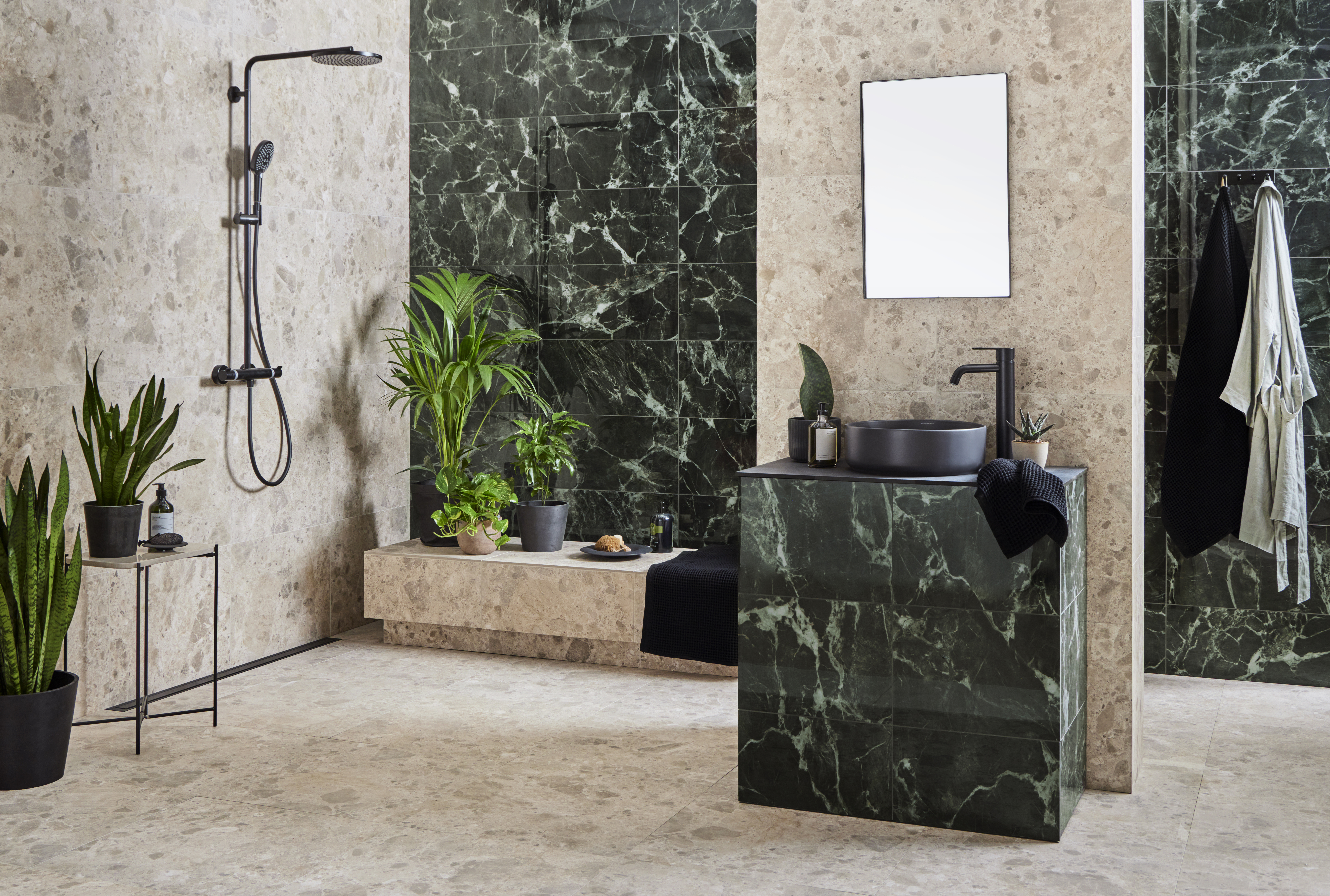 Lattialaatta Cello Verde Aver 30x60 Lux kiiltävä Rt 0,9m²