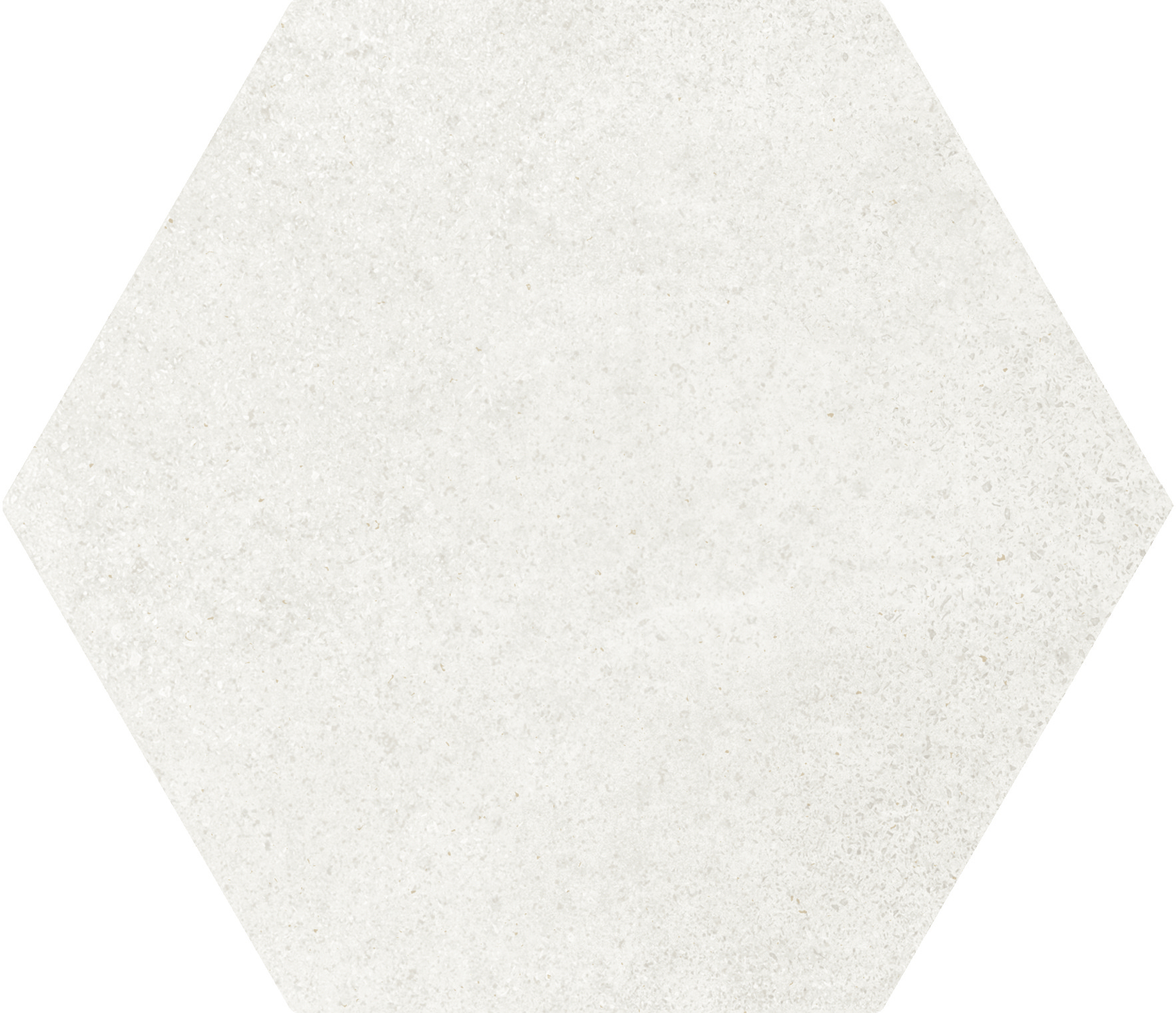 Lattialaatta Cello Hexatile Cement 17,5x20 pakkasenkestävä valkoinen 0,7m²