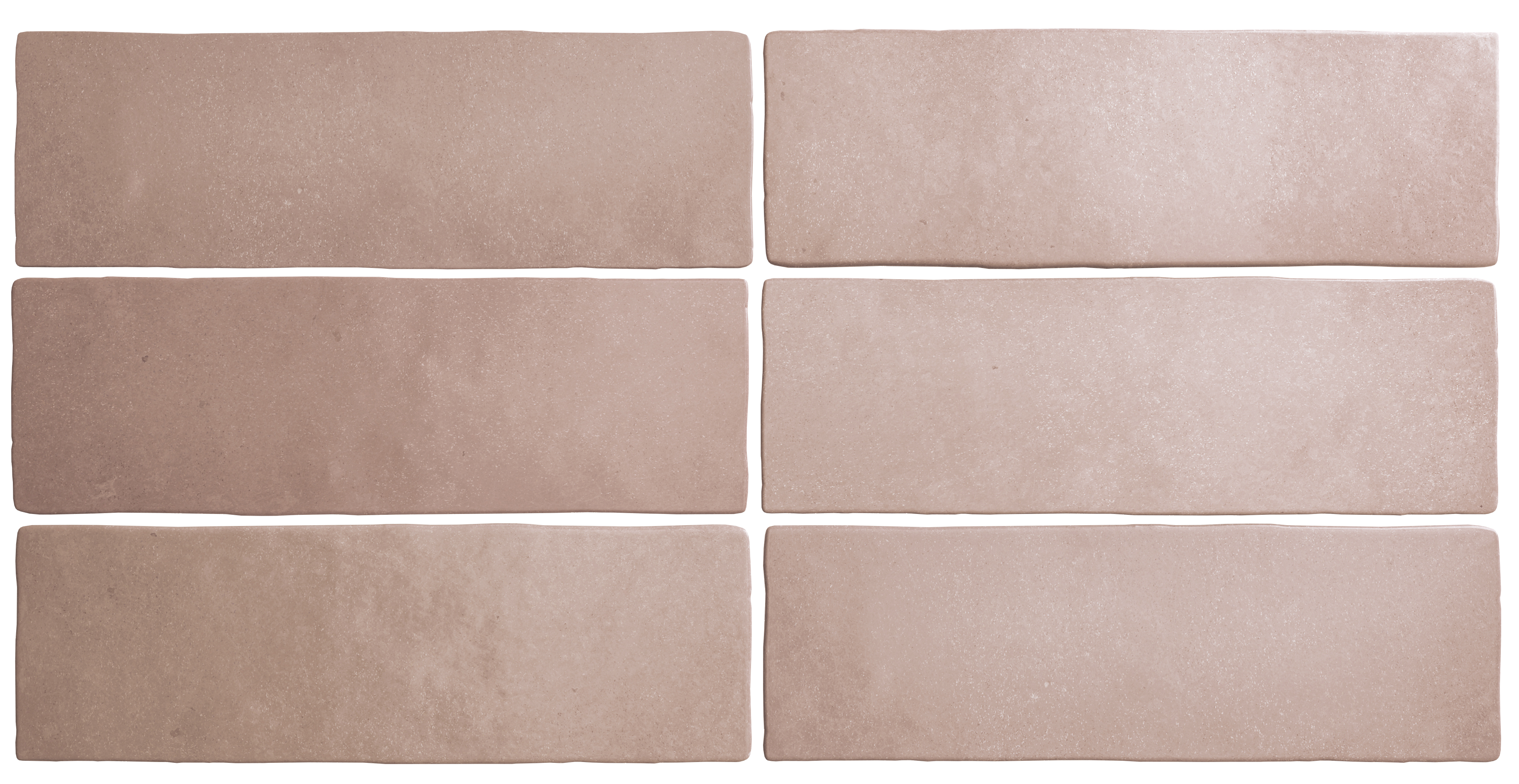 Seinälaatta Cello Magma 6,5x20 vaaleanpinkki matta 1m²