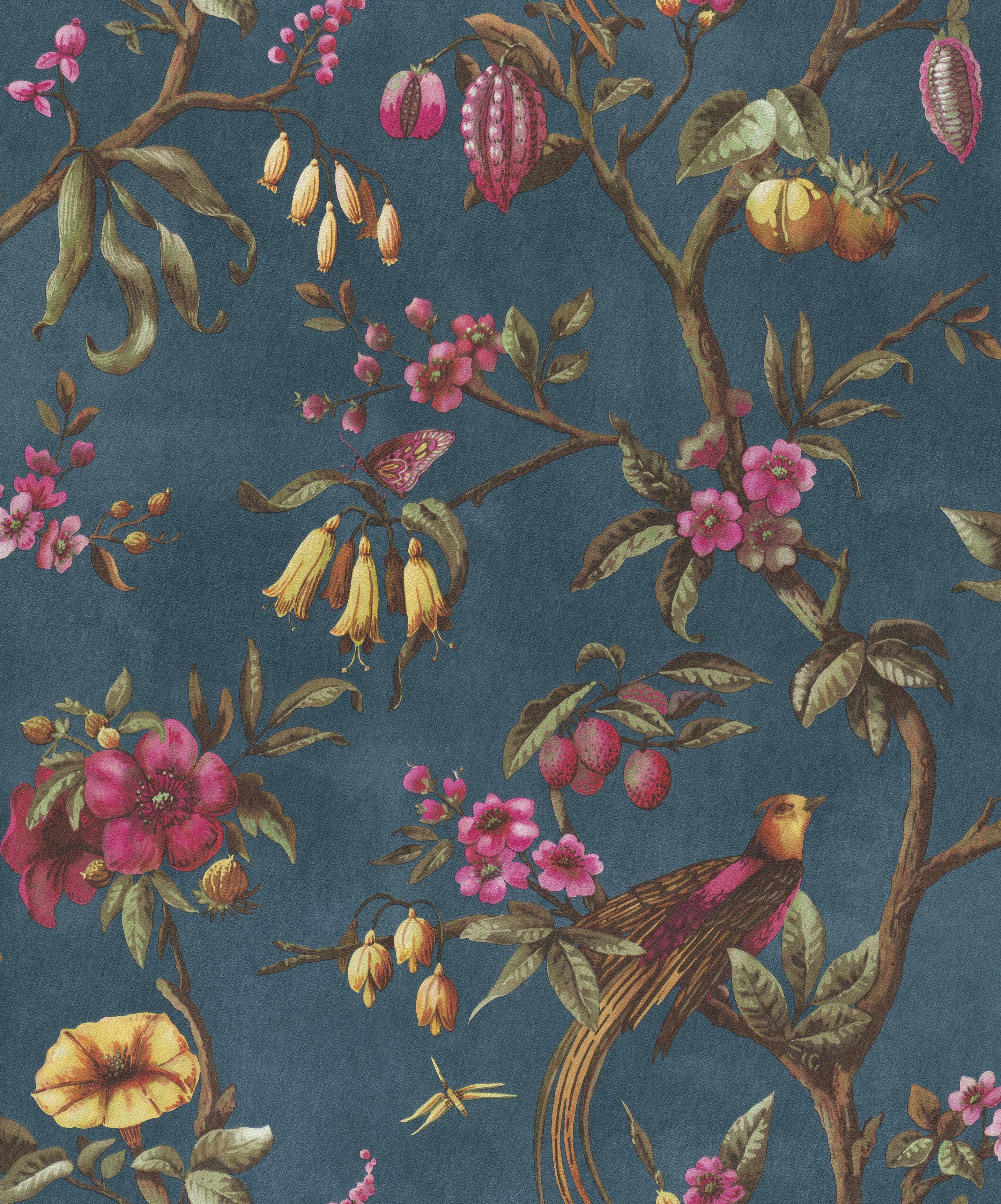 Tapetti BN Fiore 220443 vinyyli/kuitu 10,05m