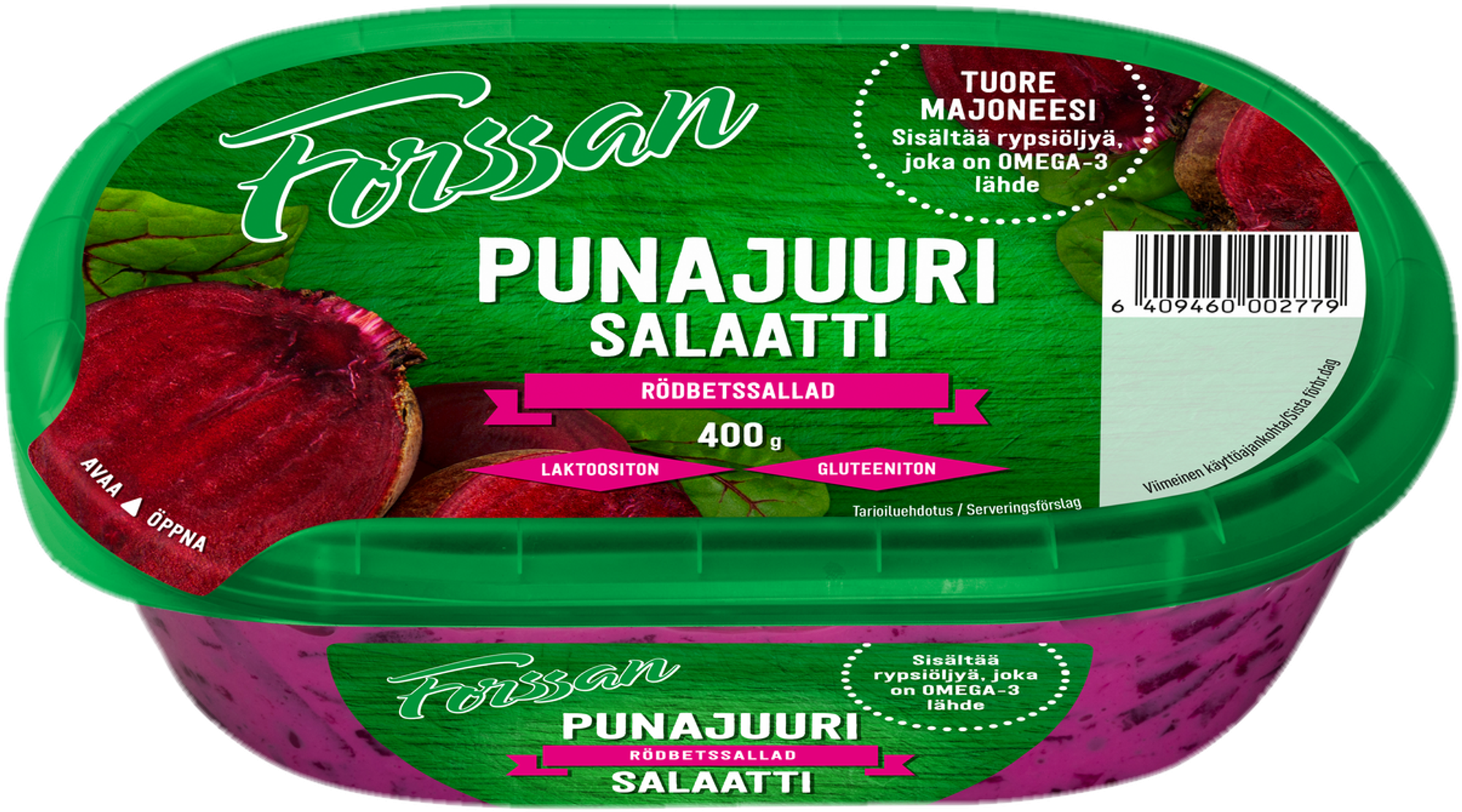 Forssa gurk-potatissallad 350g