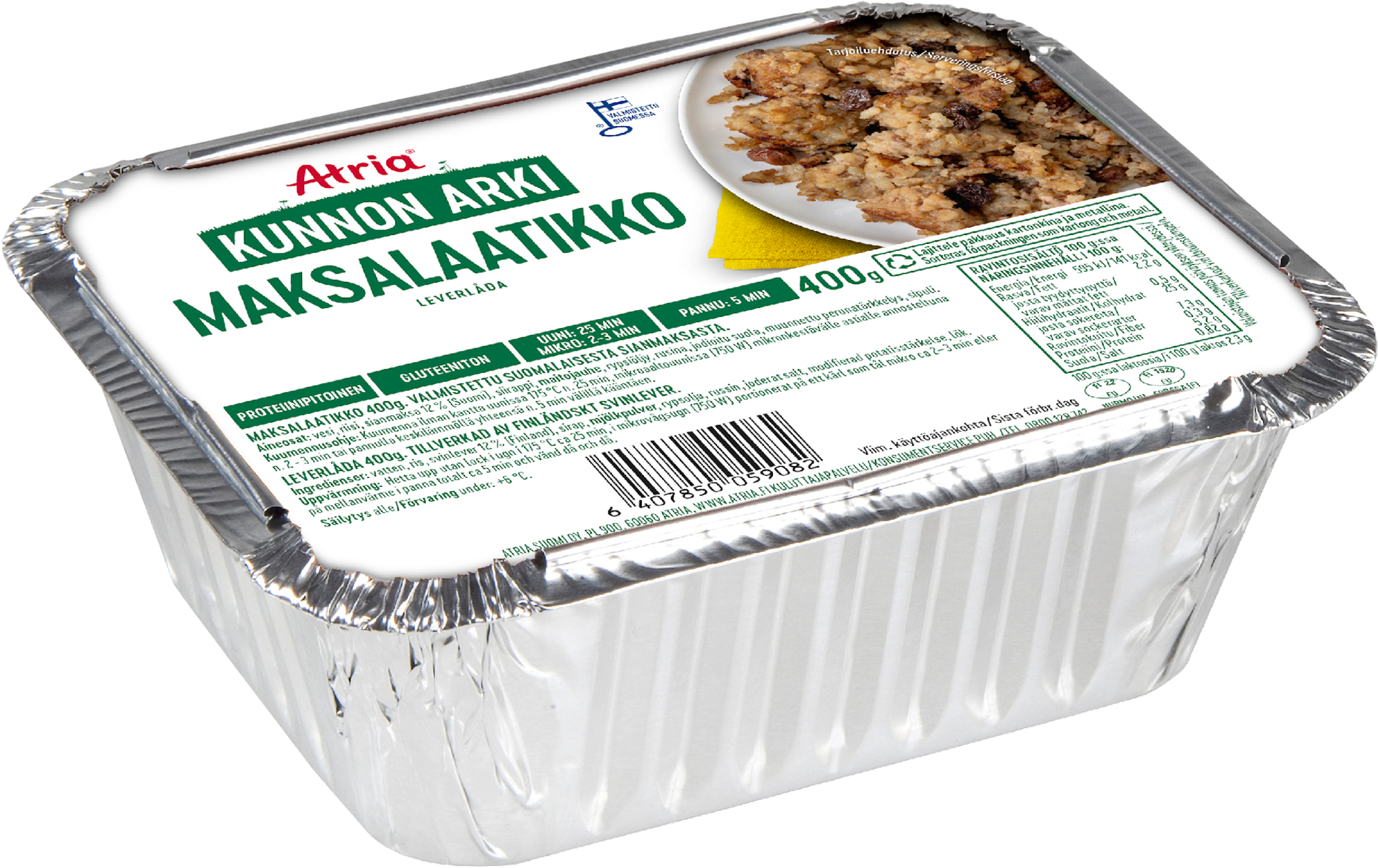 Atria Kunnon Arki leverlåda 400g