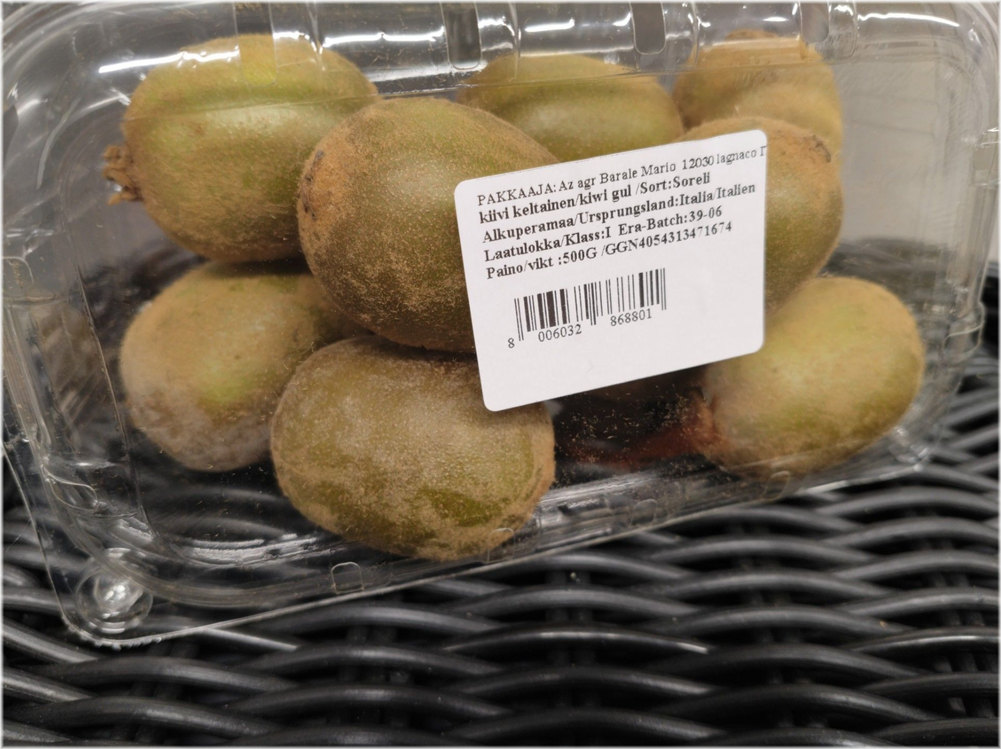 Kiwi gul 500g