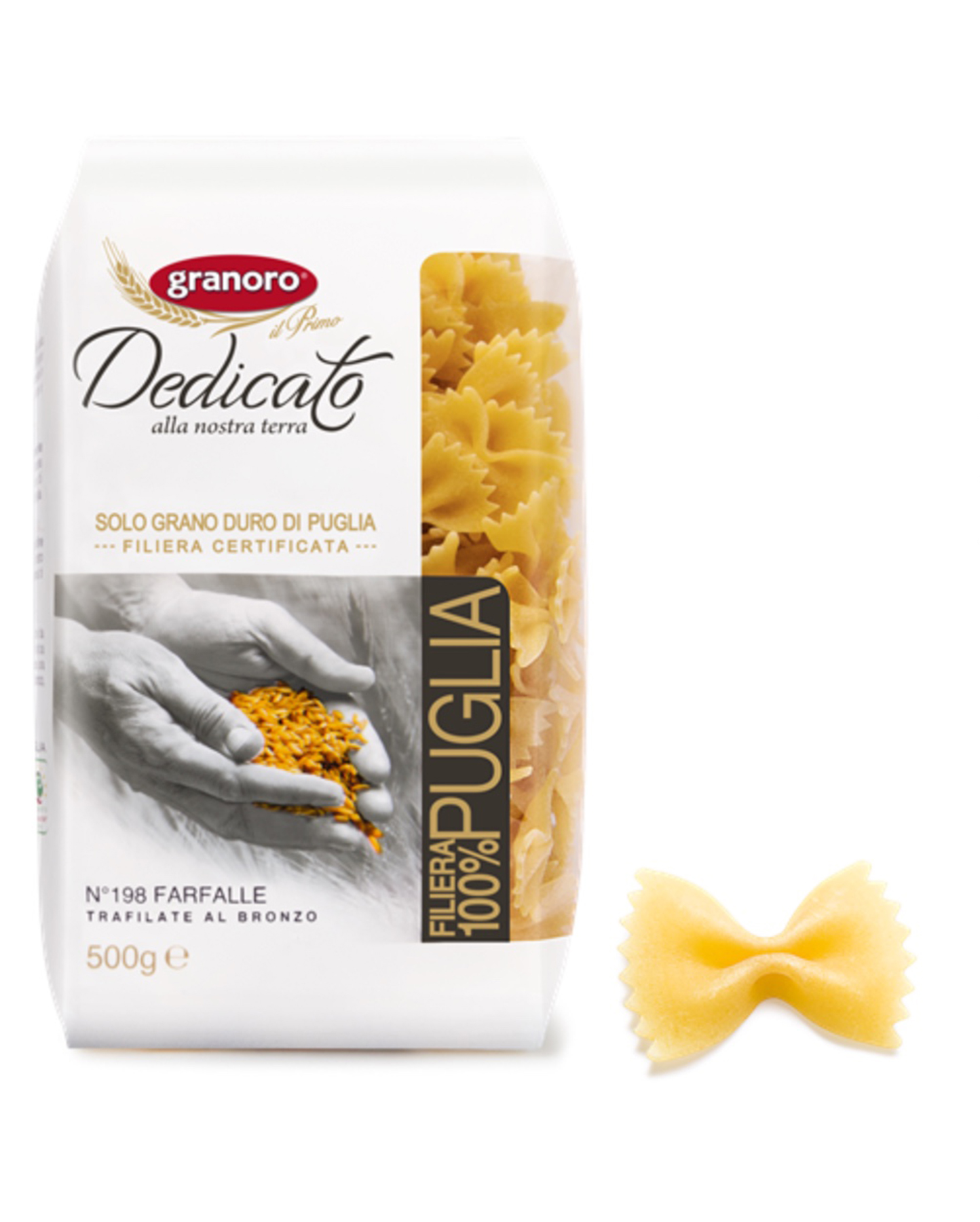 Dedicato Granoro Pasta Farfalle 500g | K-Ruoka Verkkokauppa