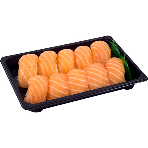SushiTake Lohi Nigiri (XL) 300g (Ehtii klo 13 eteenpäin oleviin tilauksiin)
