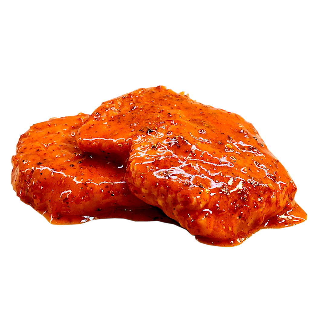 Porsaan ulkofileepihvi Habaneromarinadissa