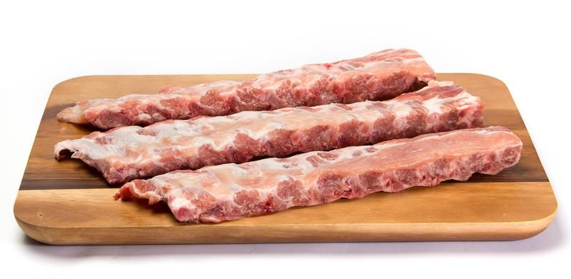 Porsaan ribs luut