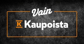 Vain K-kaupoista