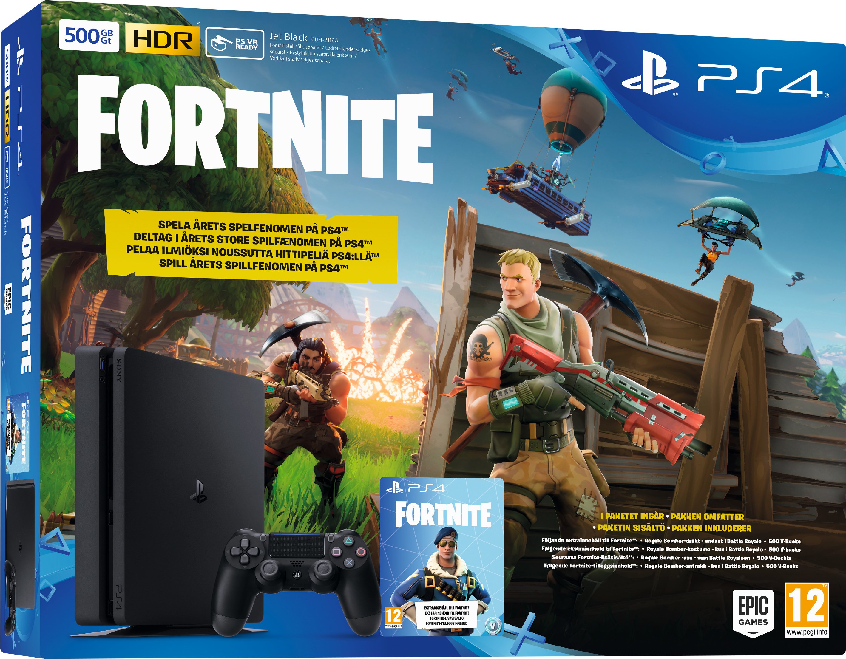 Sony PlayStation 4 Slim 500 Gt + Fortnite kuponki – K-Ruoka - 1200 x 630 jpeg 158kB