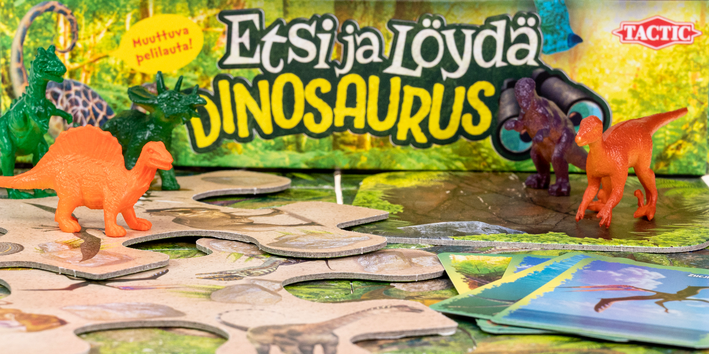 Tactic Etsi ja löydä Dinosaurus lasten peli