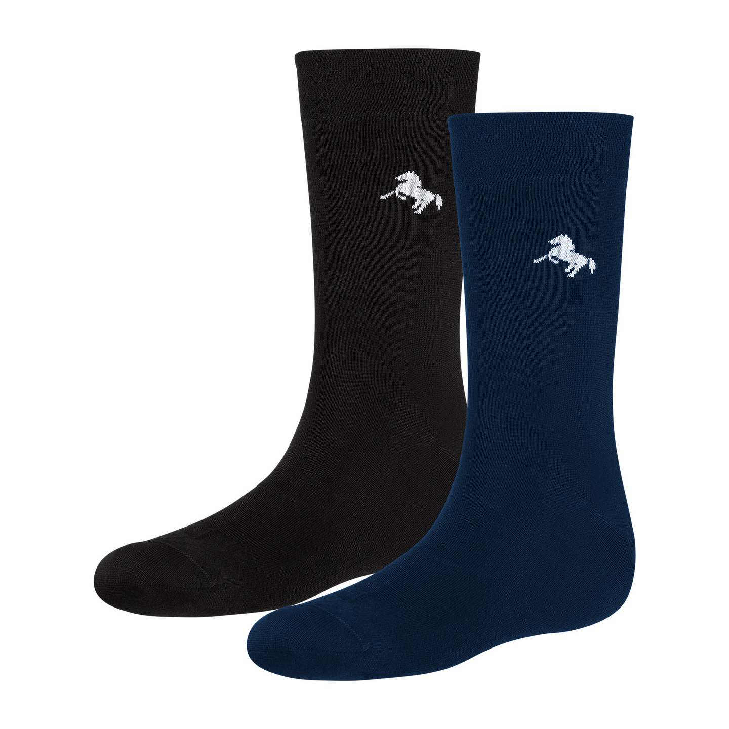 Black Horse D010  puuvillasukat 2pr/pkt