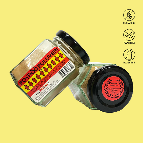 Namitupa Pöyröö puluveri - salmiakkijauhe 50g