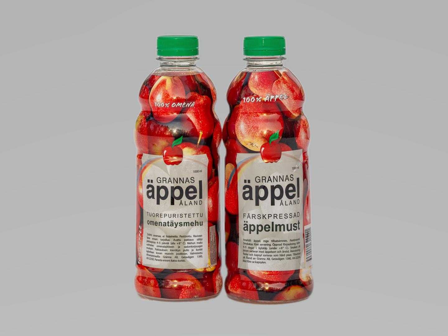 Grannas Omenatäysmehu tuorepuristettu 1l