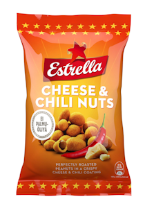 Estrella 140g Cheese Chilipähkinä