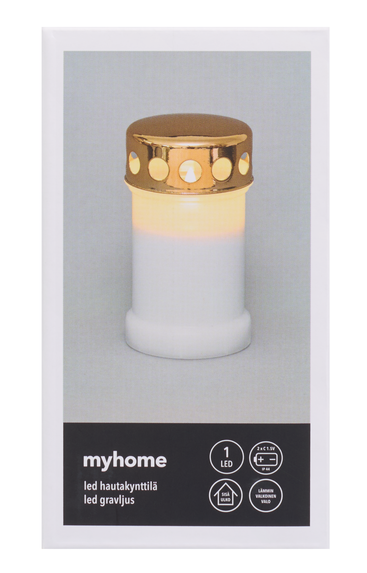 myhome LED hautakynttilä