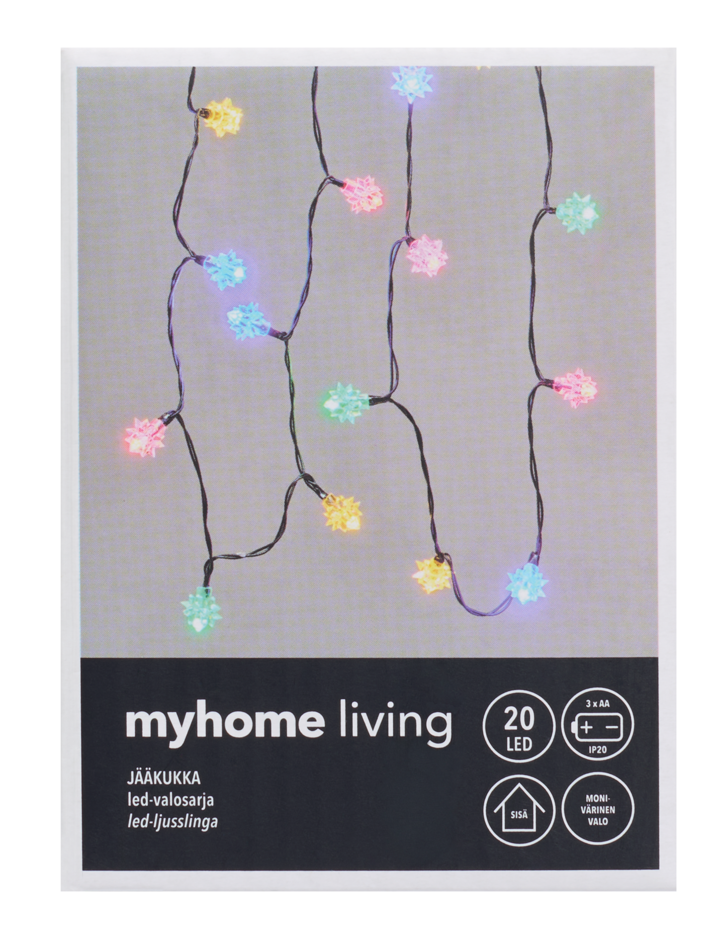 myhome Jääkukka valosarja 20 led