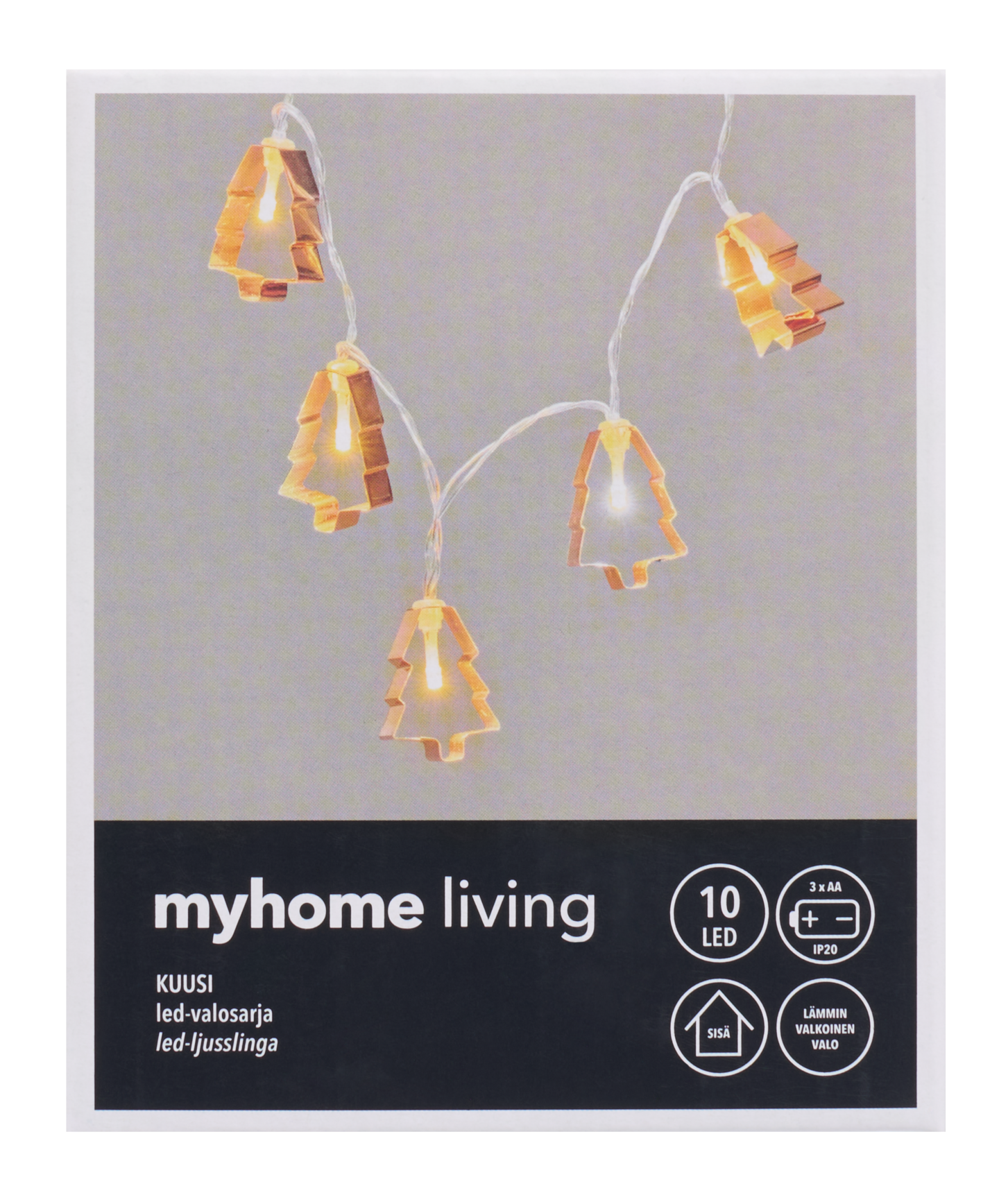 myhome Kuusi valosarja 10 led