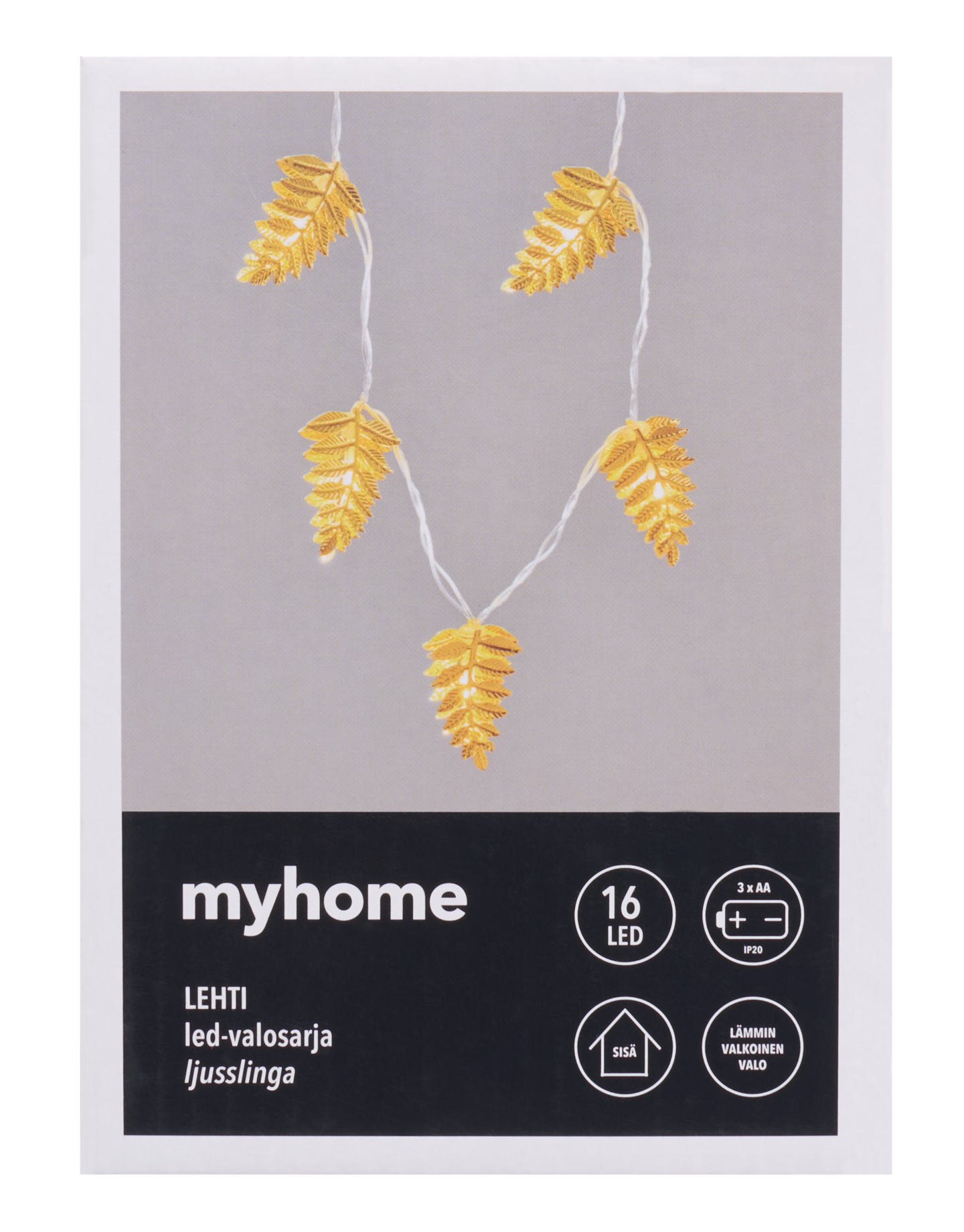 myhome Lehti valosarja 16 led