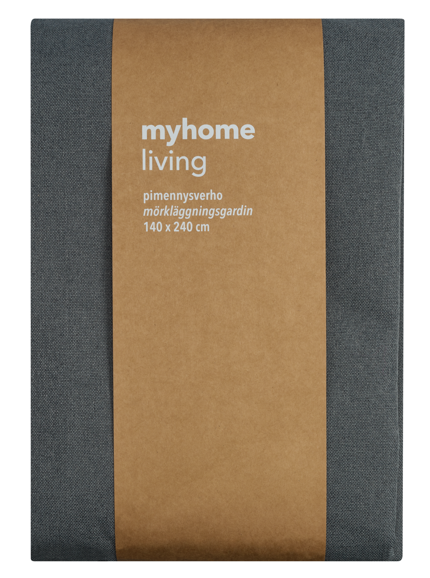 myhome pimennysverho 140x240 cm t.harmaa