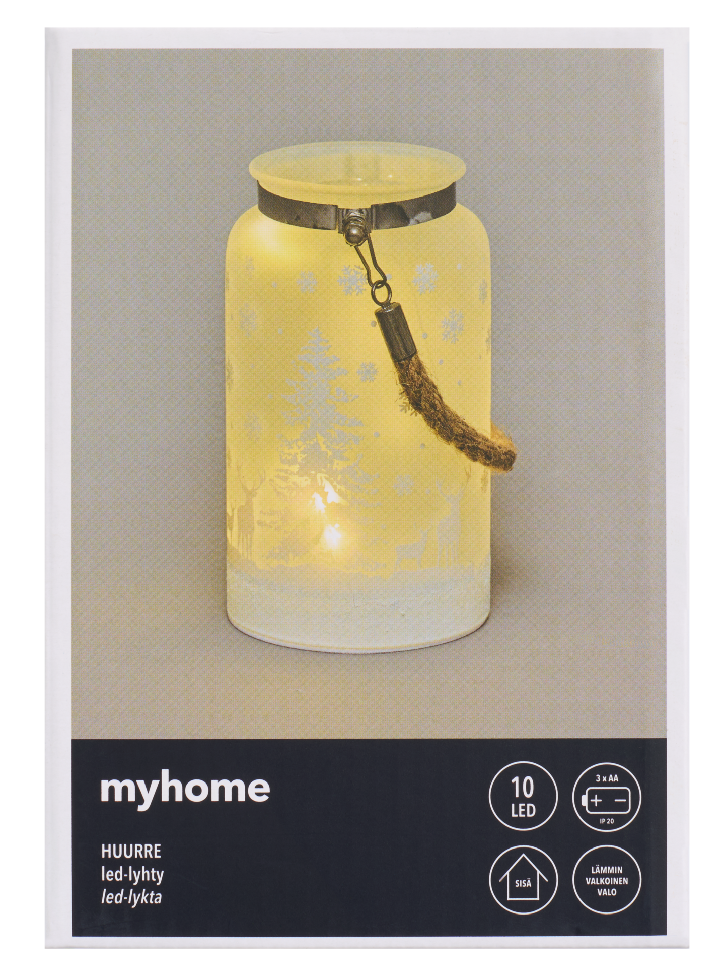 myhome Huurre led-lasilyhty 16 cm