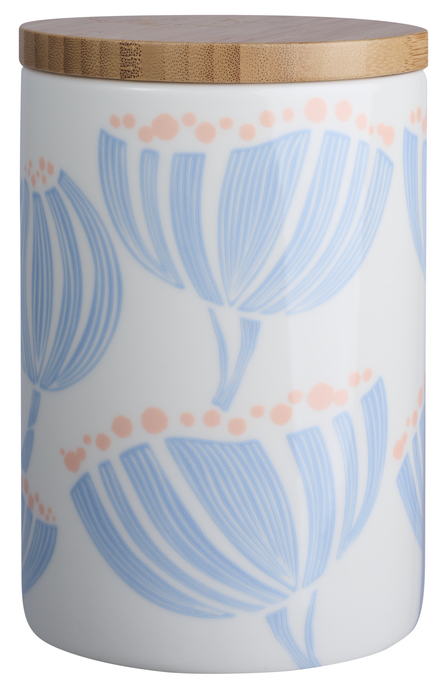 myhome keraaminen purkki Uni 10 x 15 cm/ 980 ml sininen