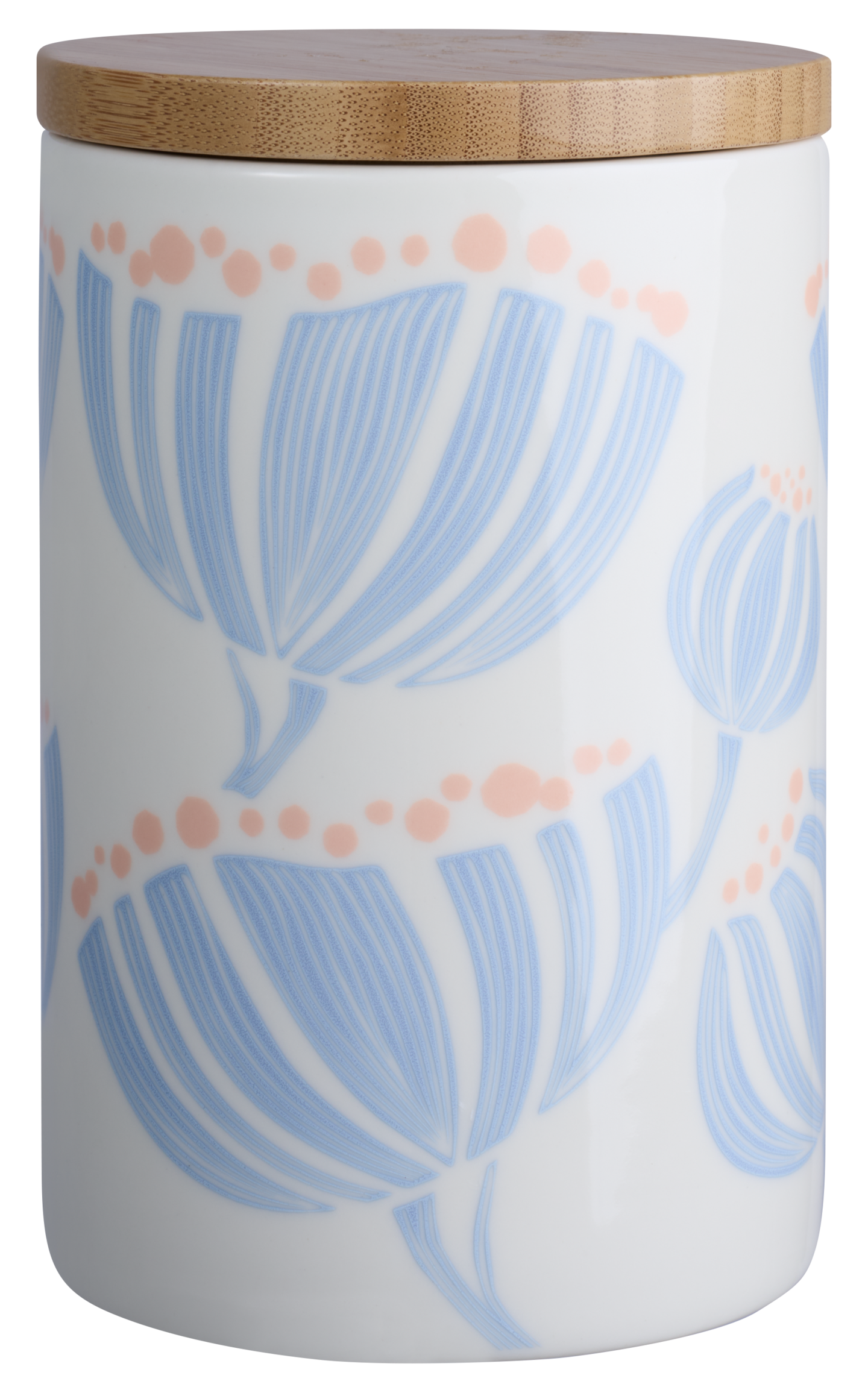 myhome keraaminen purkki Uni 10 x 15 cm/ 980 ml sininen