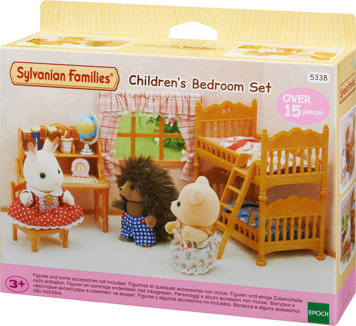 SF Maalaistalon lastenhuone kerrossängyllä