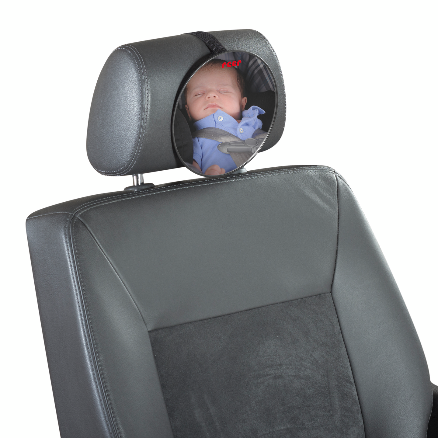 Reer takaistuimen pyöreä peili autoon kaareva ja iso 17cm