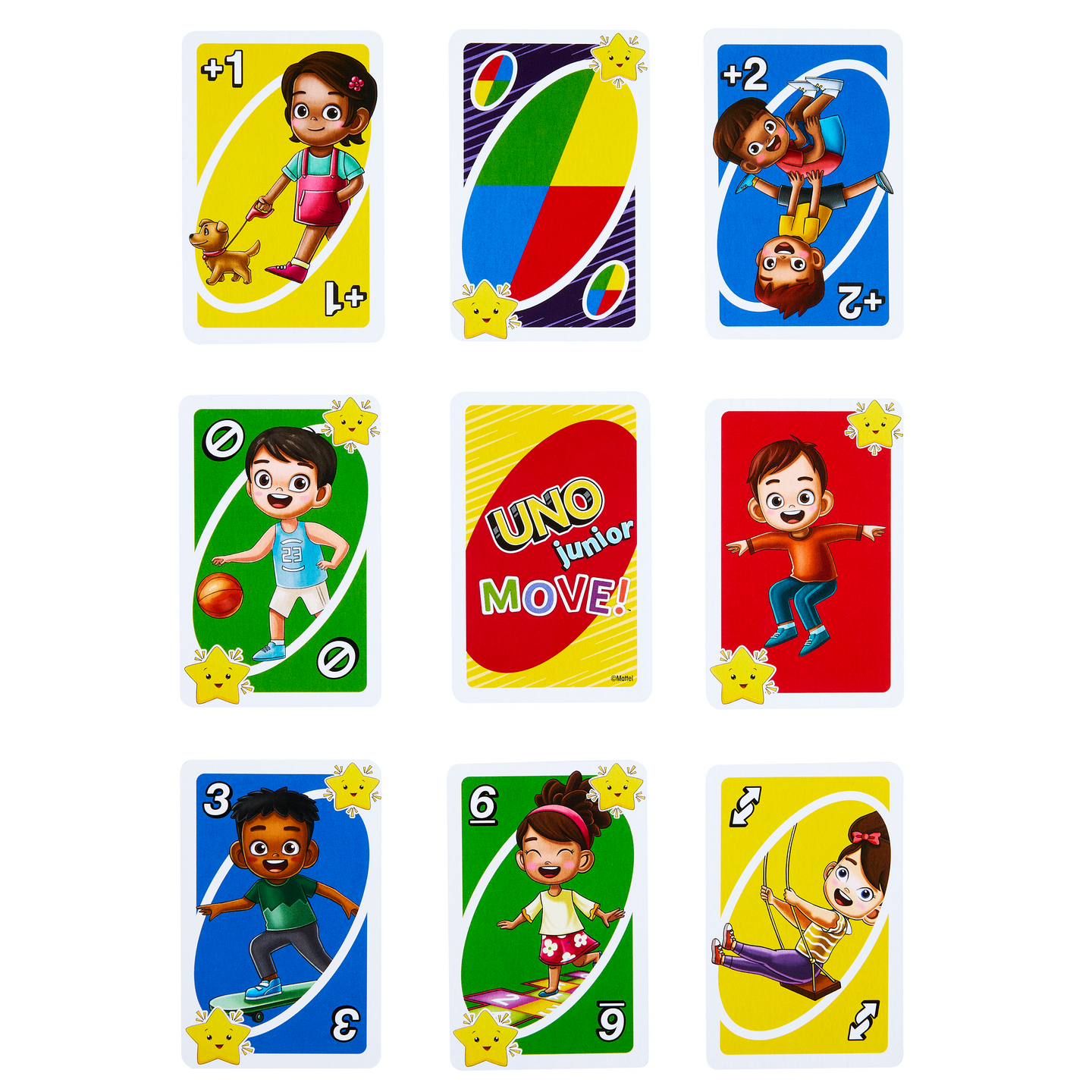 Uno Junior Move -korttipeli