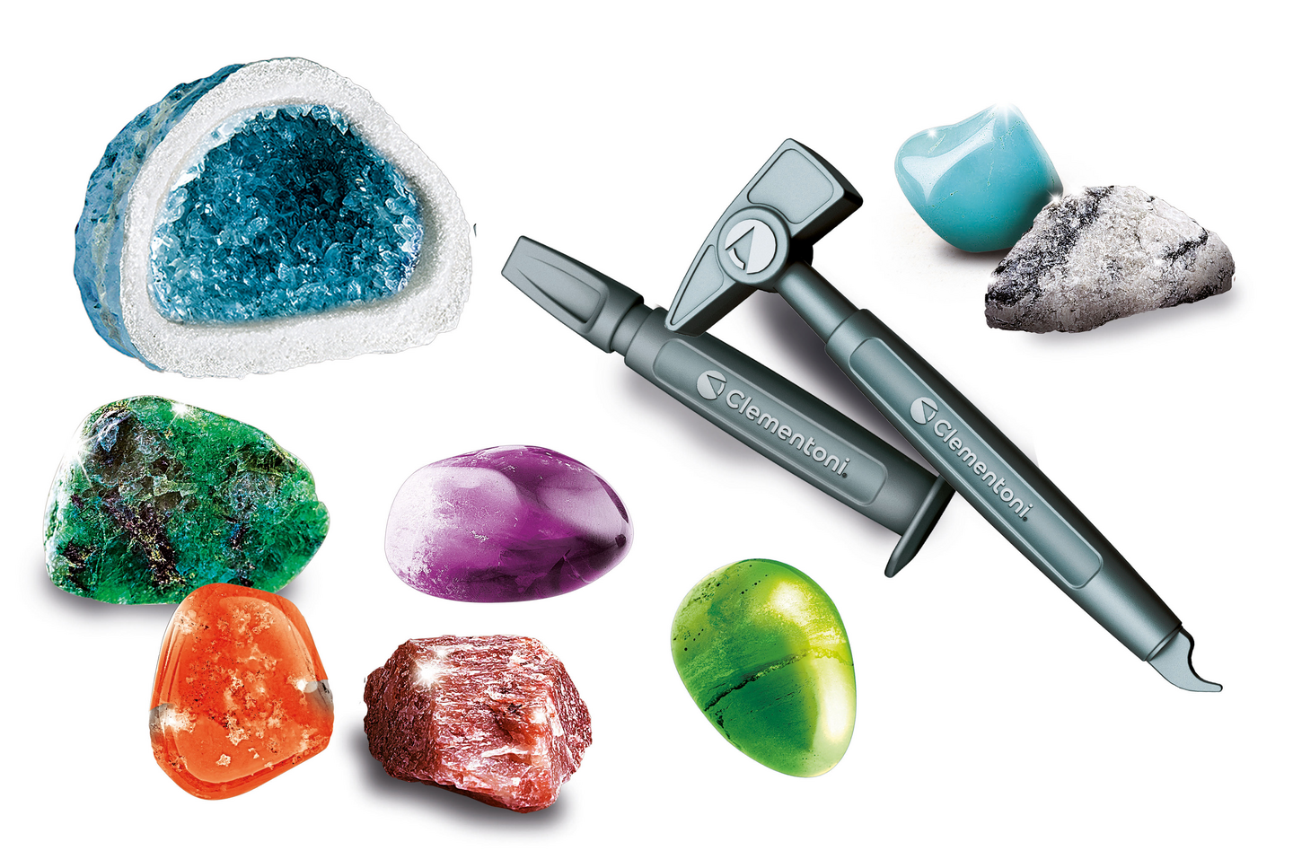 Clementoni Mineraalit ja geodit -tiedesetti