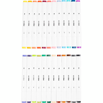 Fine line tussit 24kpl perusvärit