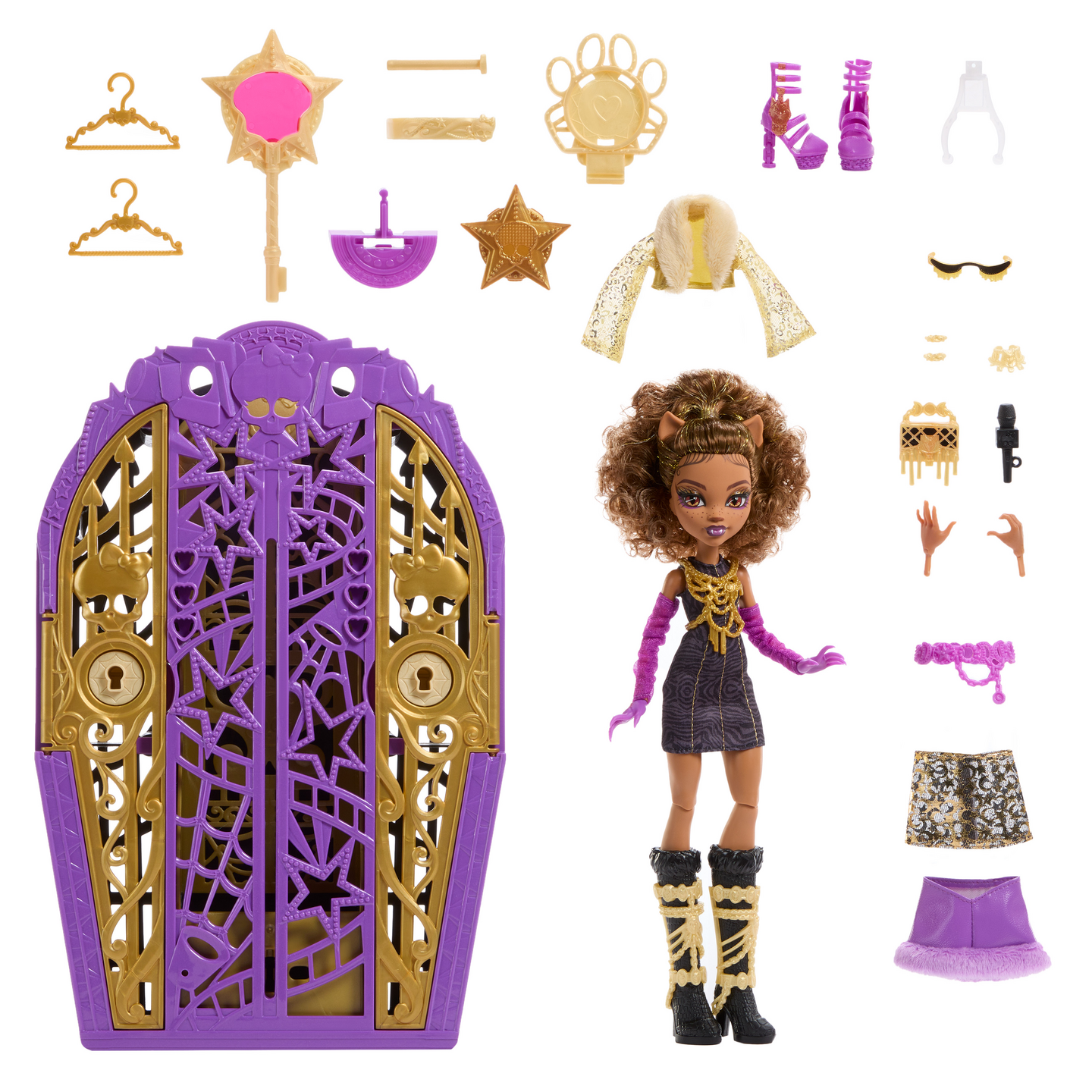 Monster High Skulltimate Secrets Clawdeen -nukke