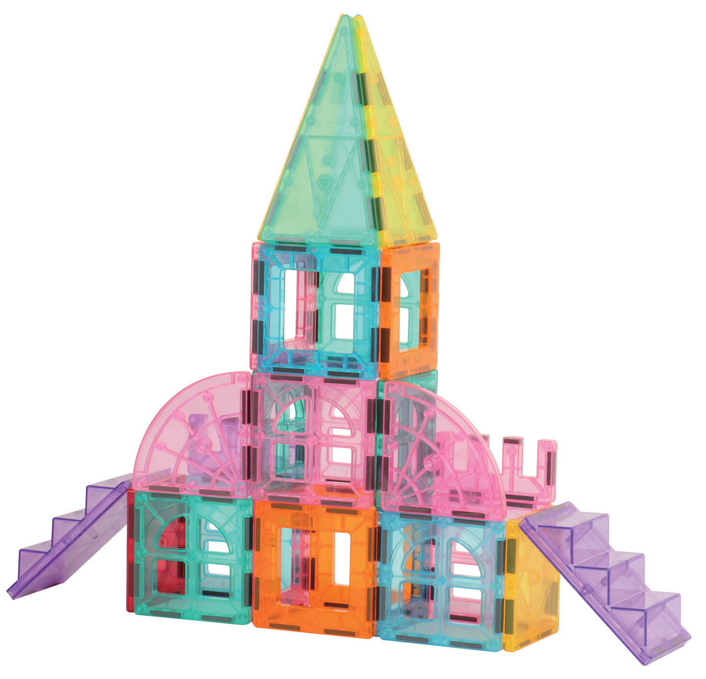 CONSTRUCTOR KIDS Magneettileikkisetti linna 50 osaa