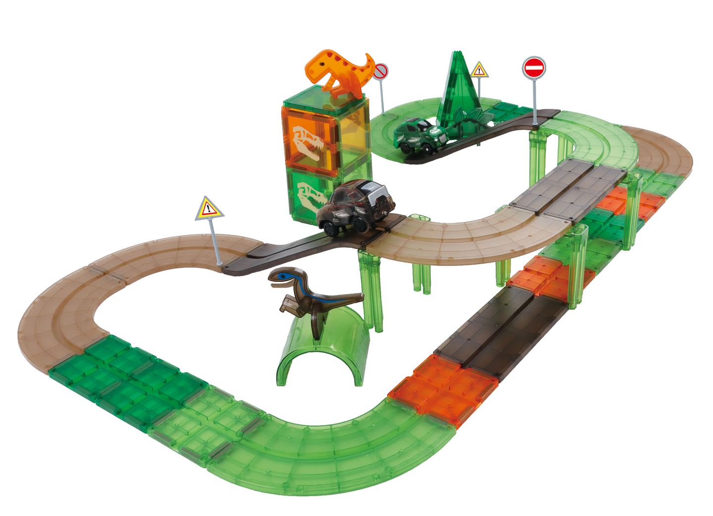 CONSTRUCTOR KIDS Magneettinen Dino puisto