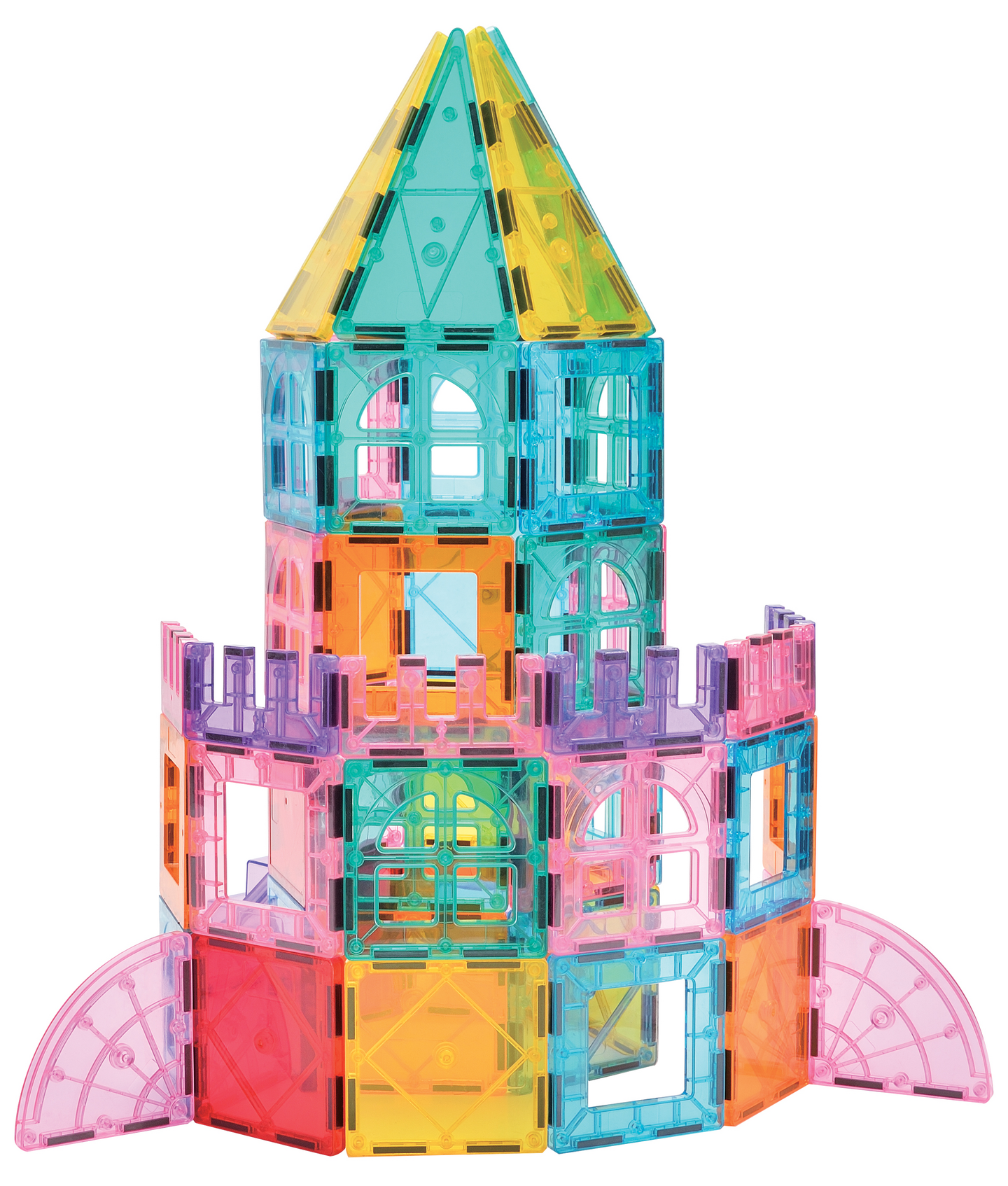 CONSTRUCTOR KIDS Magneettileikkisetti linna 50 osaa