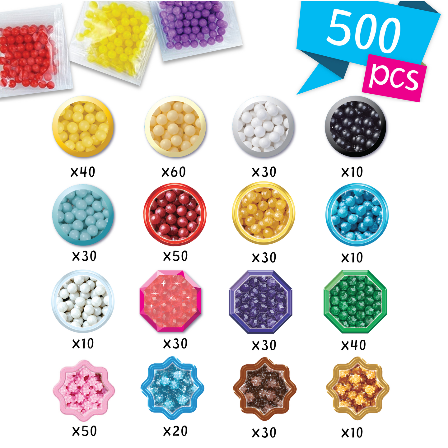 Aquabeads pieni starttipakkaus