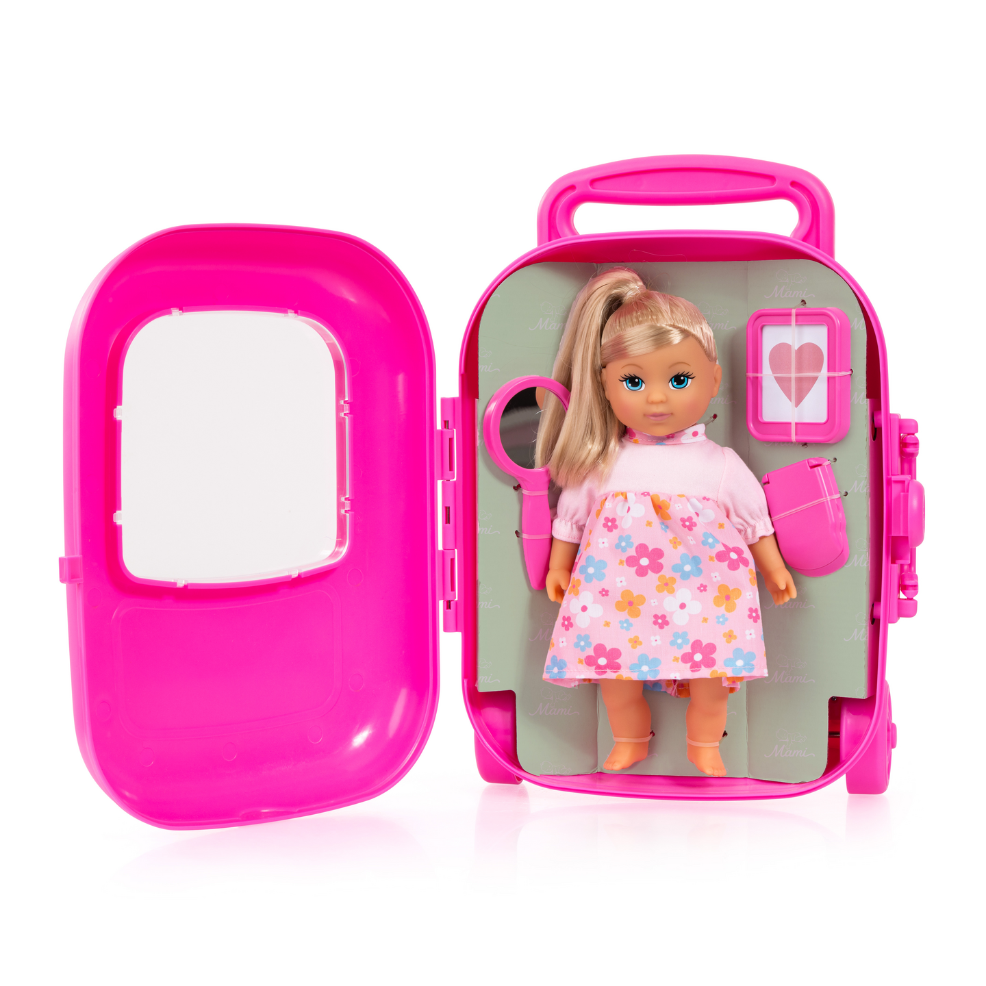 Mami Baby nukke 28 cm matkasetti