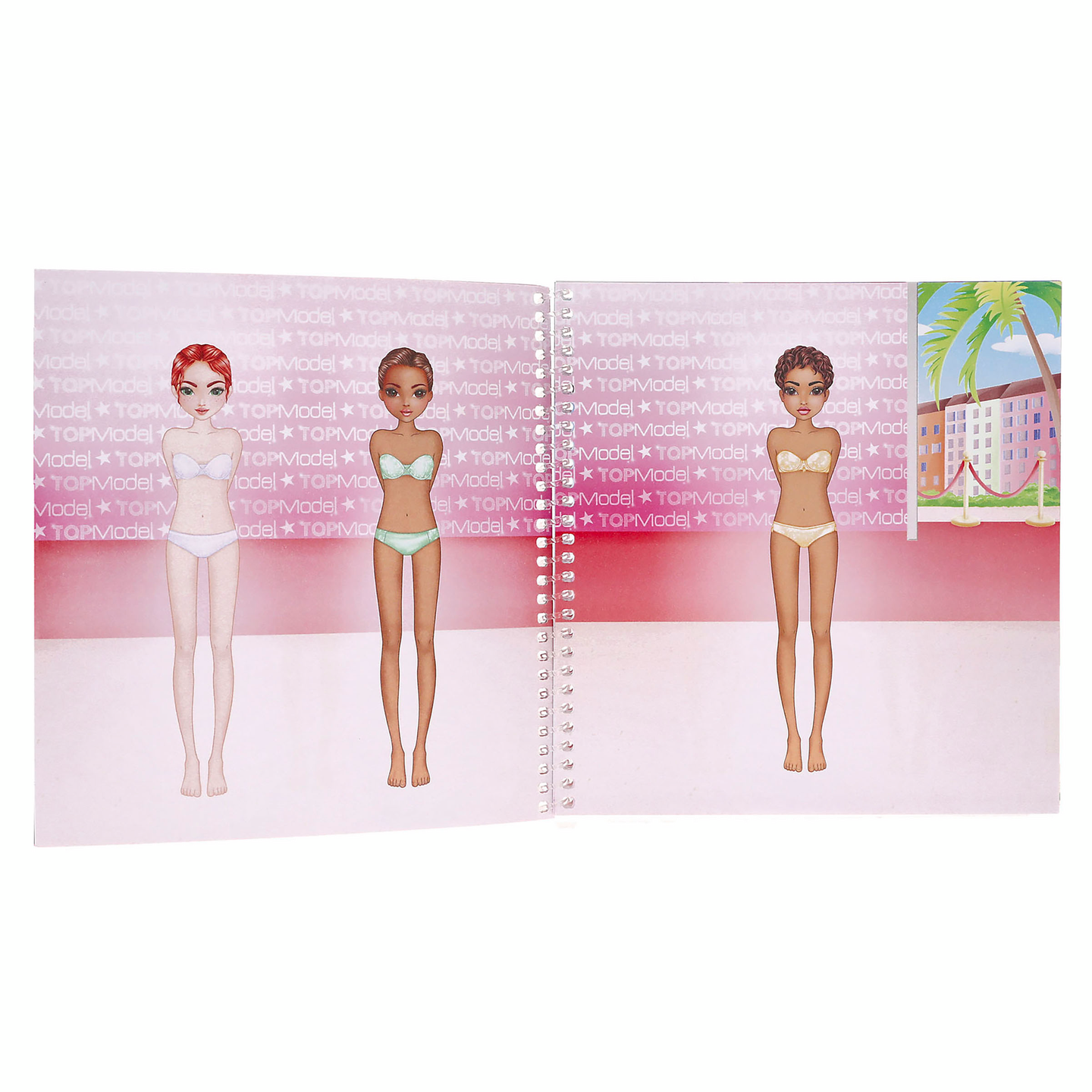 TOPModel Dress Me Up Party tarrakirja