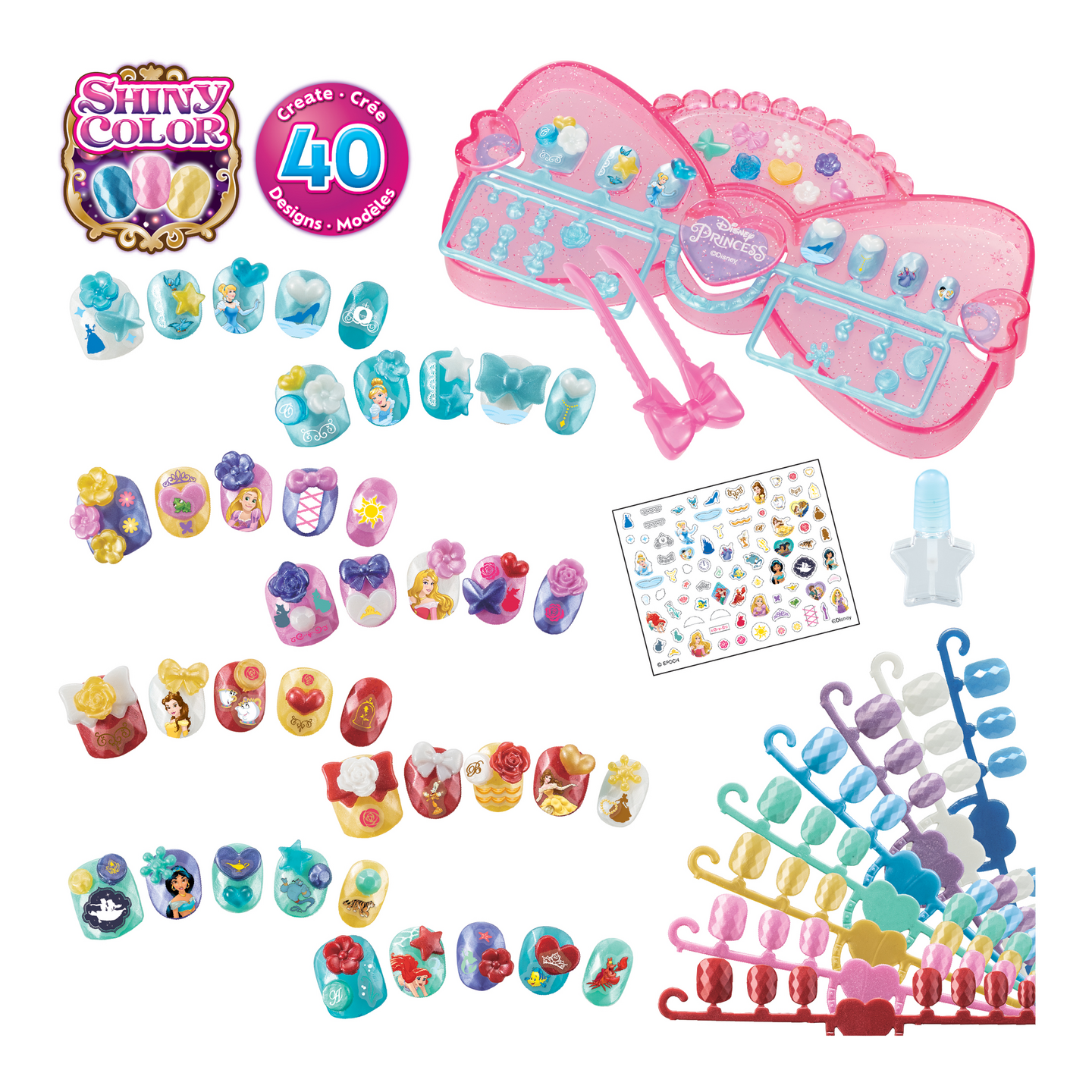Aquabeads Kynsistudio - Disney Prinsessa
