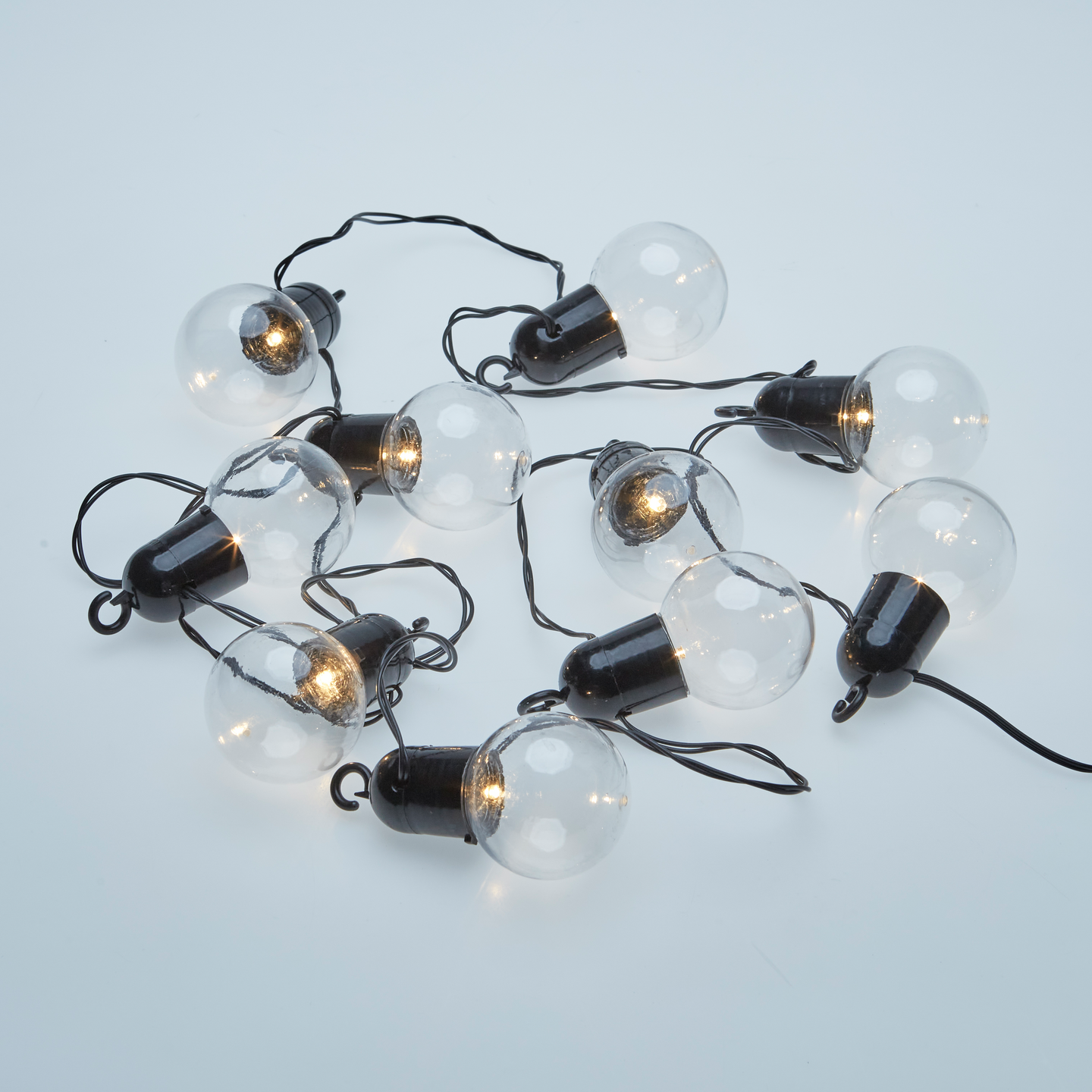 myhome lamppuvalosarja 10led, musta
