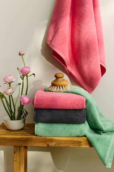 Finlayson Huvi käsipyyhe 50x70 cm pinkki