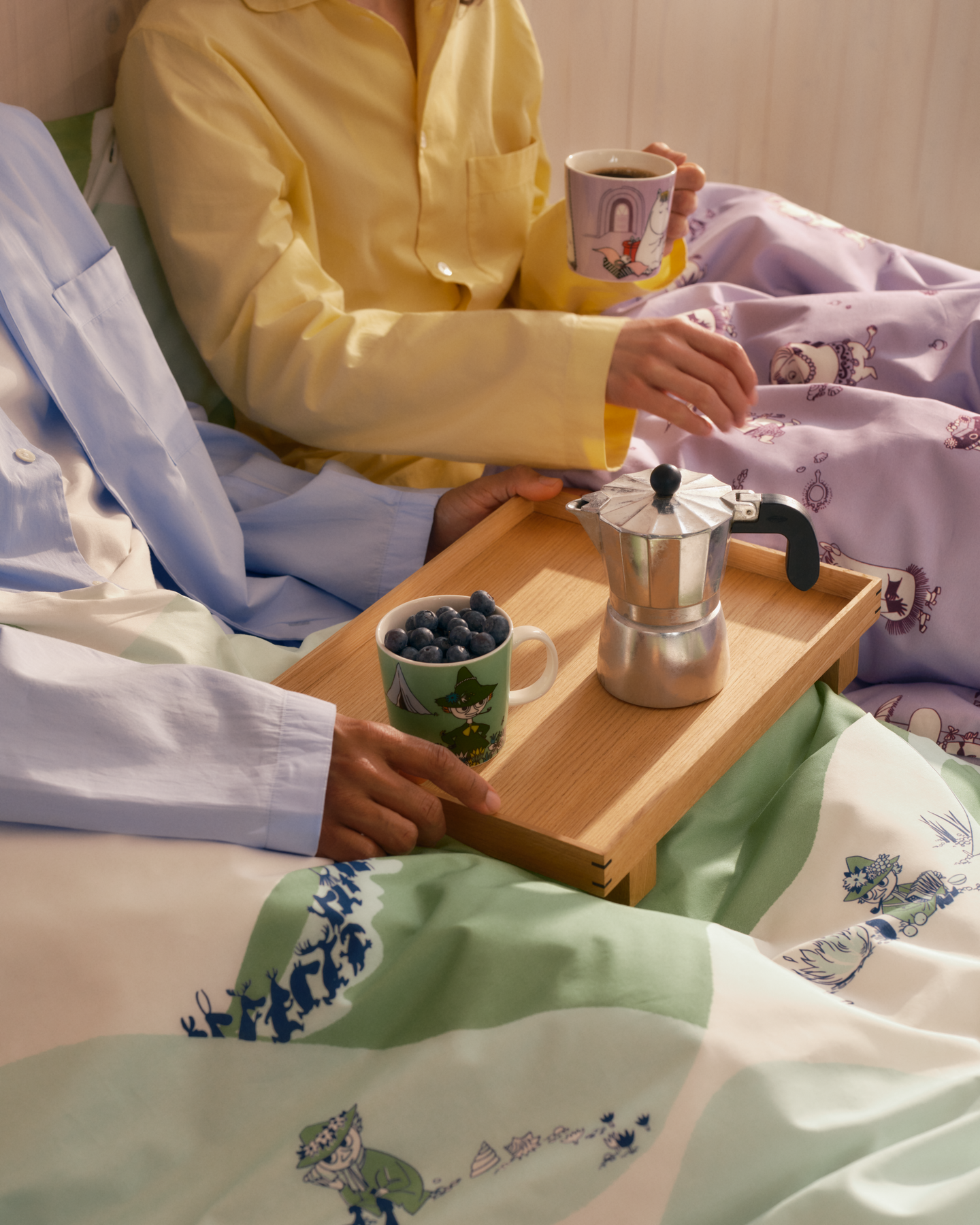 Muumi pussilakanasetti 150 x 210 cm Niiskuneiti