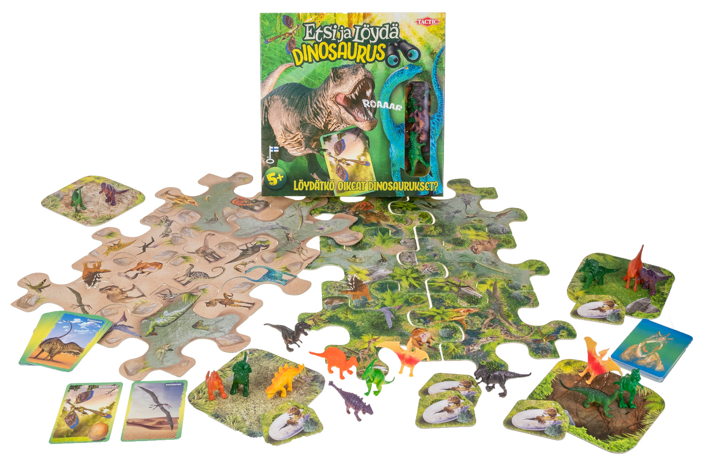 Tactic Etsi ja löydä Dinosaurus lasten peli