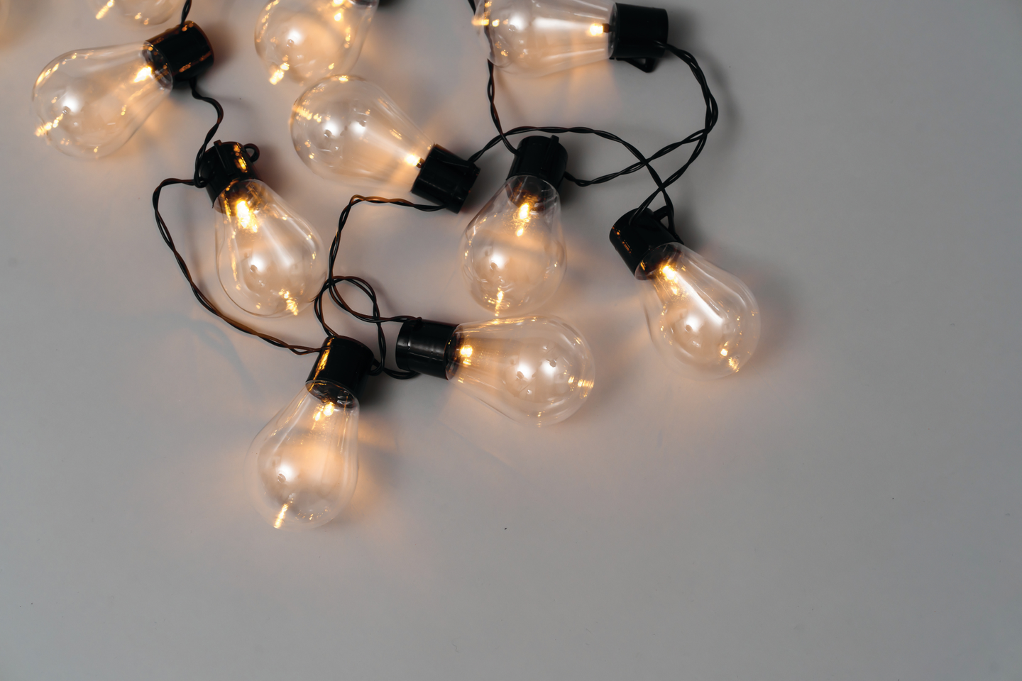 myhome lamppuvalosarja 20led musta johto