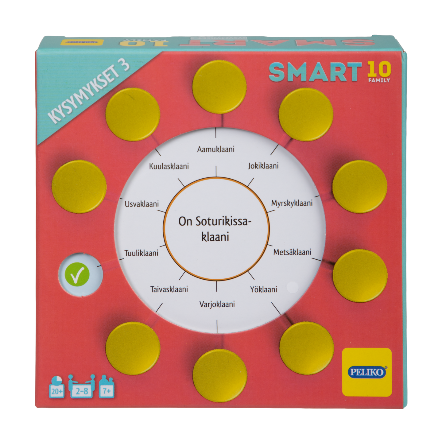 Peliko Smart10 Family kysymykset 3