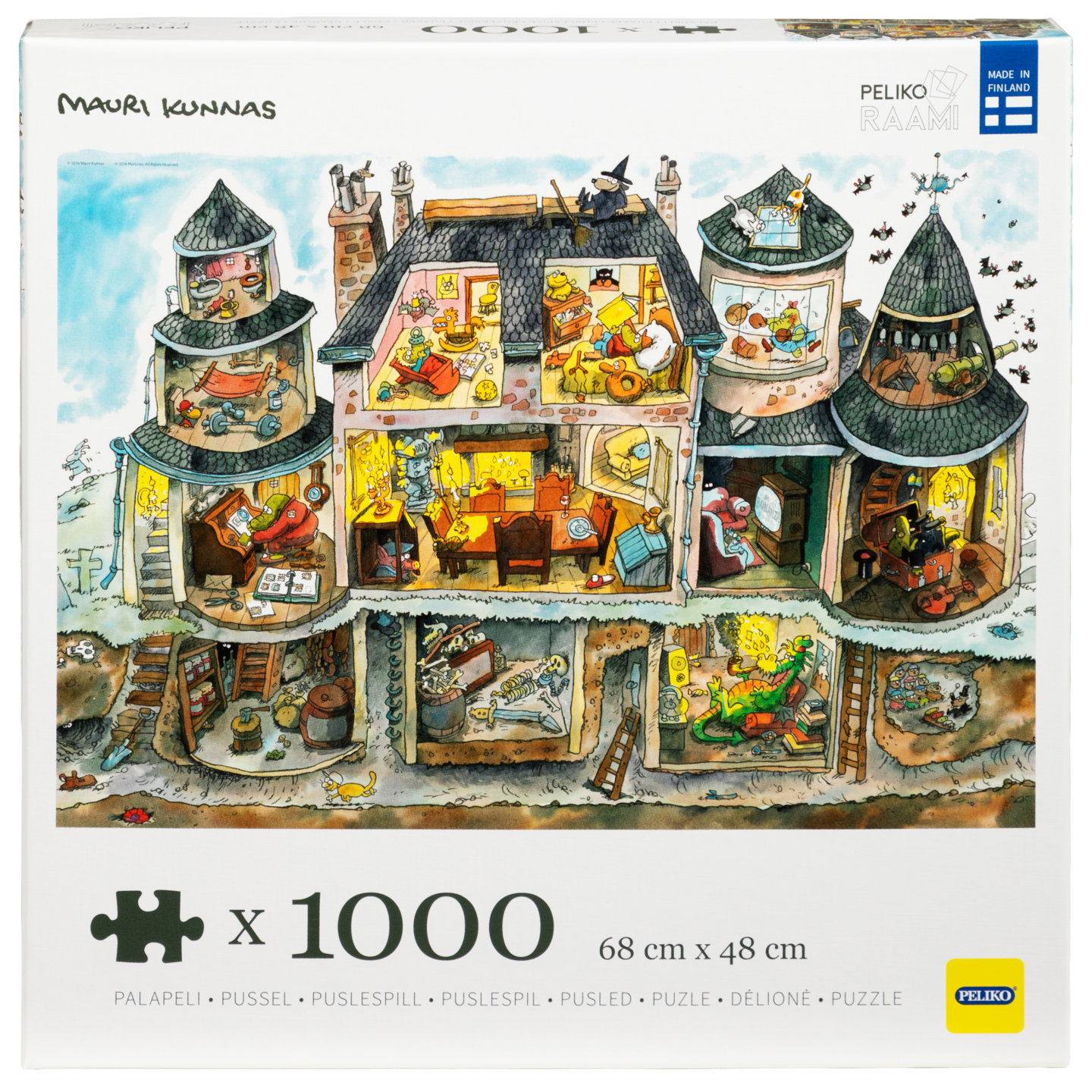 Mauri Kunnas 1000 palaa Vampyyrivaari