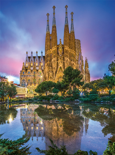 Palapeli 500 Barcelona