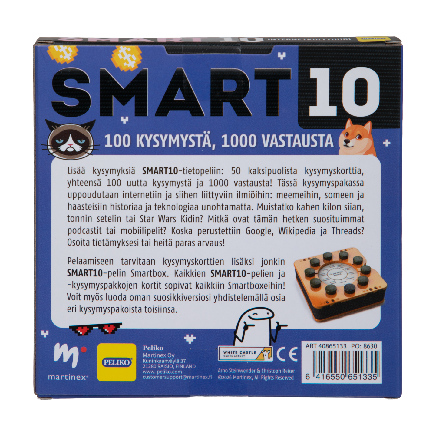Peliko Smart10 kys internetkulttuuri