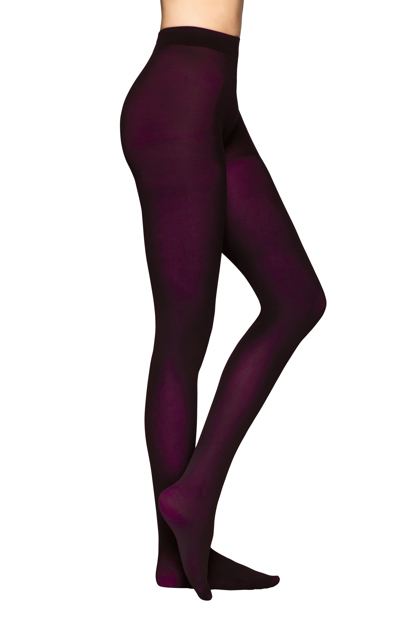 Classic Vogue Opaque 50 den sukkahousut viininpunainen