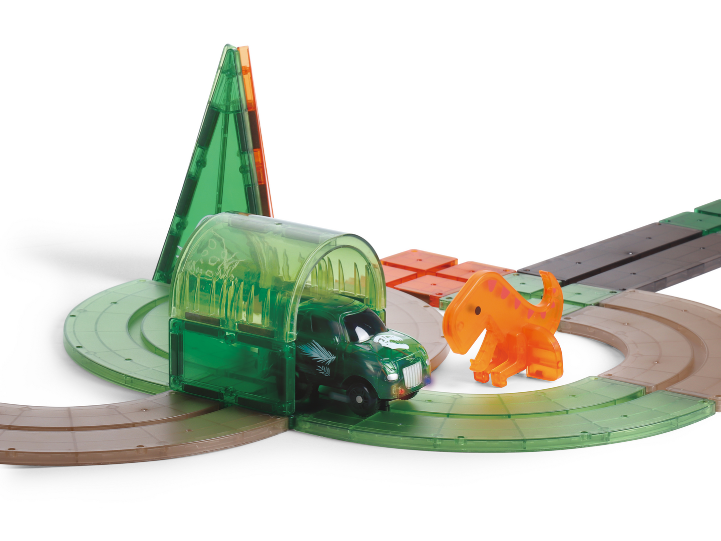 CONSTRUCTOR KIDS MAGNETIC DINO RACE PARK